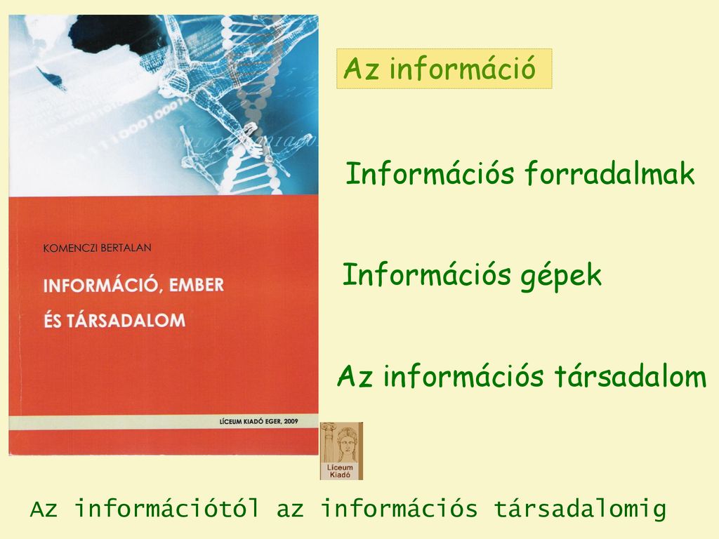 Inform Ci Ember S T Rsadalom Ppt Let Lteni